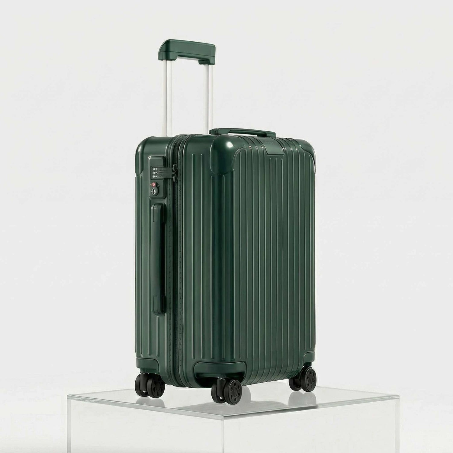 Rimowa Essential Cabin, Gloss Green, Studio, Side