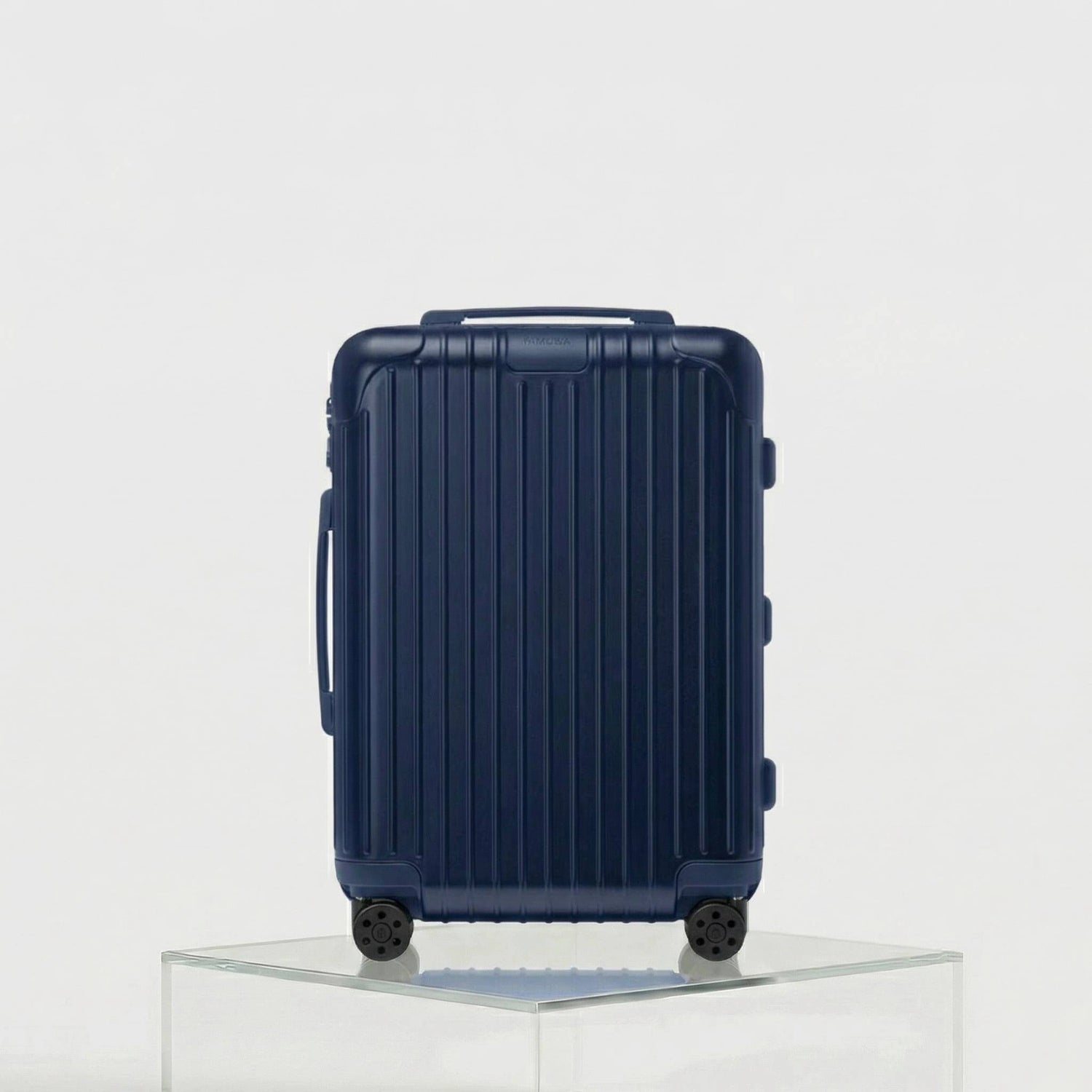 Rimowa Essential Cabin, Matte Blue, Studio, Front