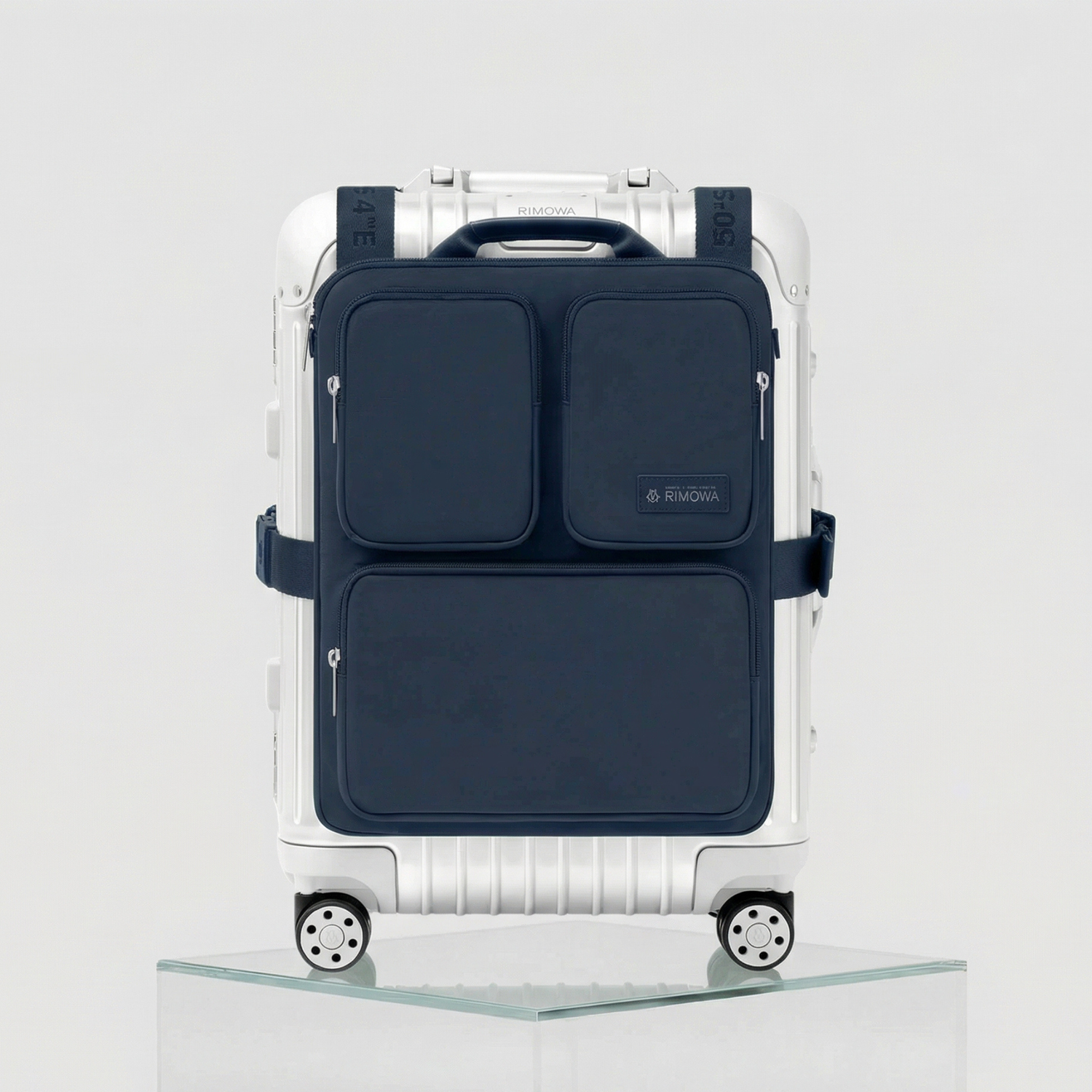Rimowa Cabin Luggage Harness, Nautical Blue, Front