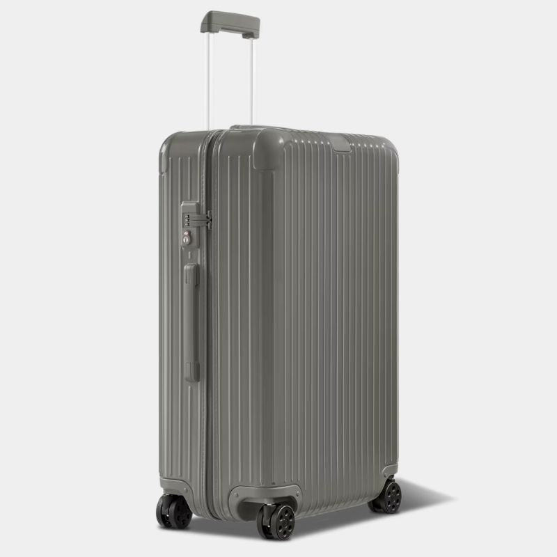 Rimowa Check-In L, Gloss Slate Grey, Side View