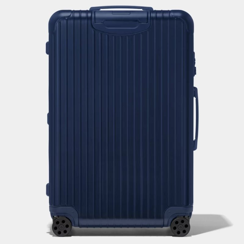 Rimowa Check-In L, Matte Blue, Back View