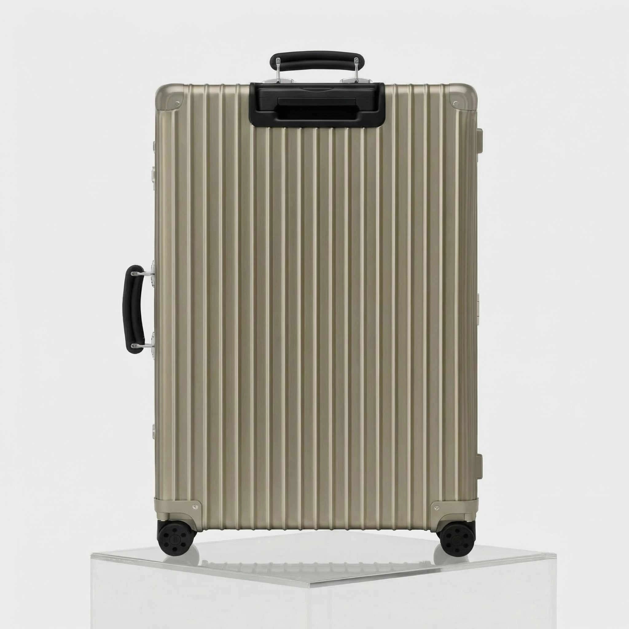 Rimowa Classic Check In L, Titanium, Back