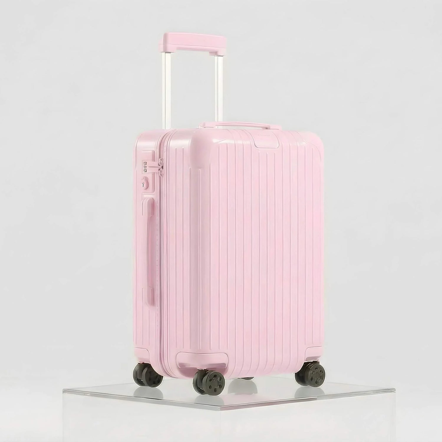 Rimowa Essential Cabin, Balerina Pink, Side, Studio