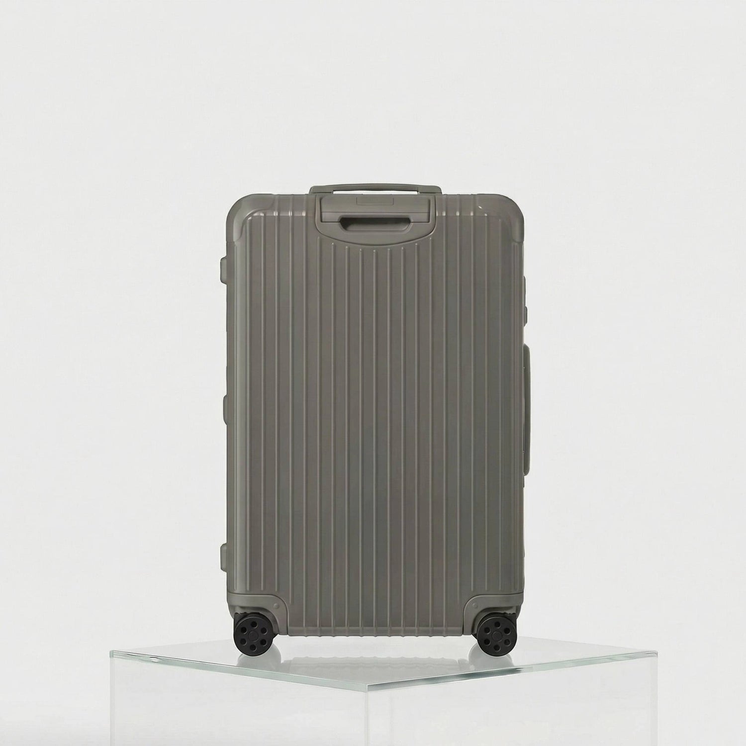 Rimowa Essential Check In L, Gloss White, Studio, Back