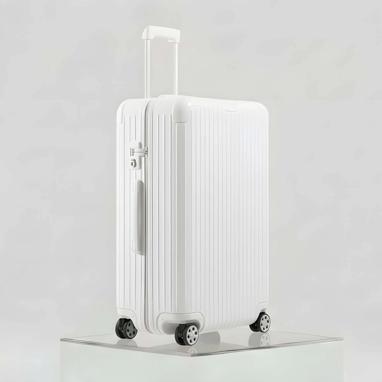 Rimowa Essential Check In L, Gloss White, Side