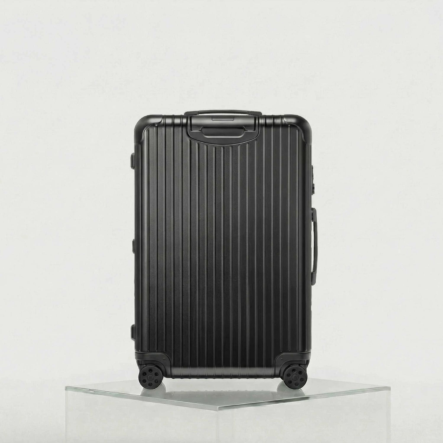 Rimowa Essential Check In L, Matte Black, Studio, Back