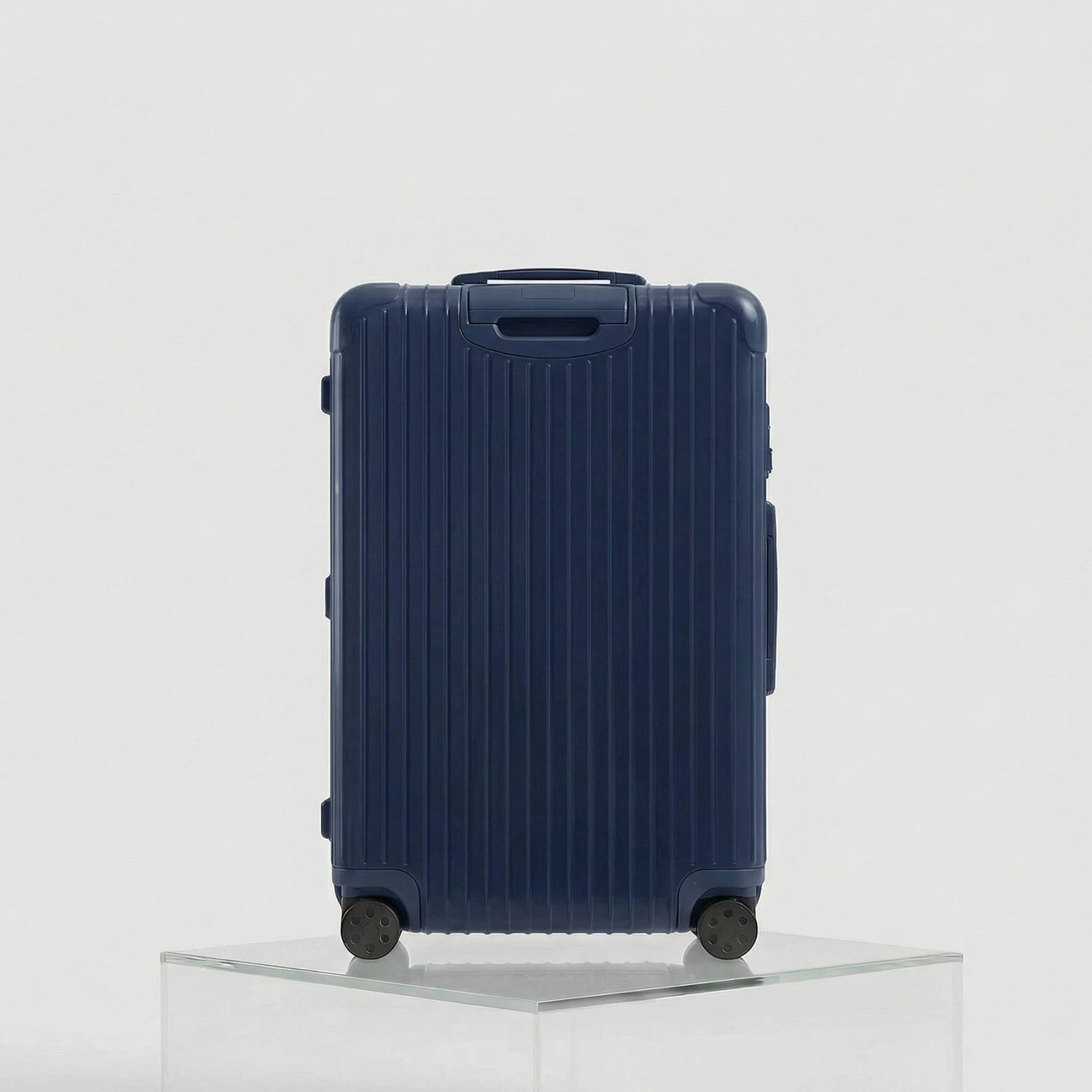Rimowa Essential Check In L, Matte Blue, Studio, Back