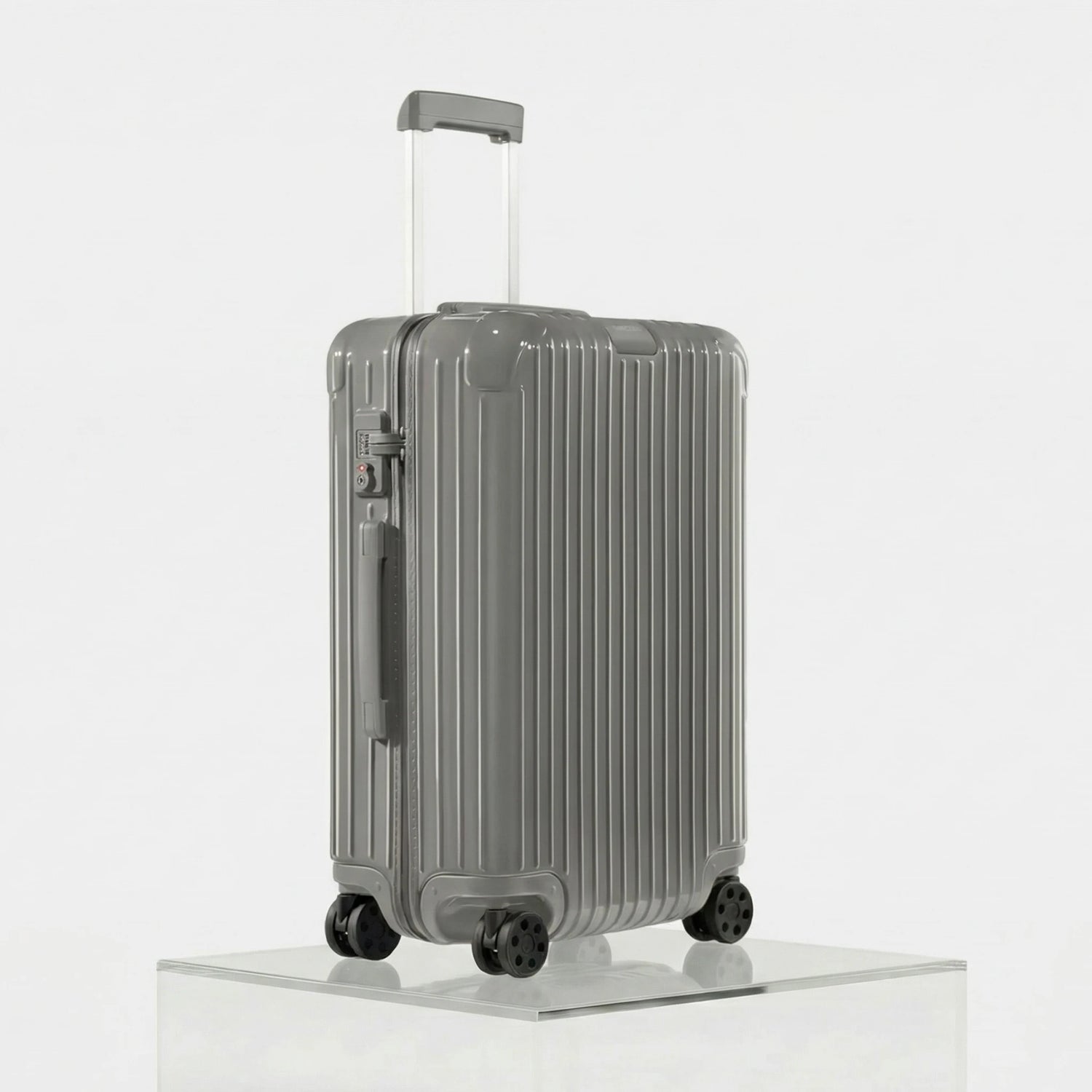 Rimowa Essential Check-In M, Gloss Slate Grey, Side