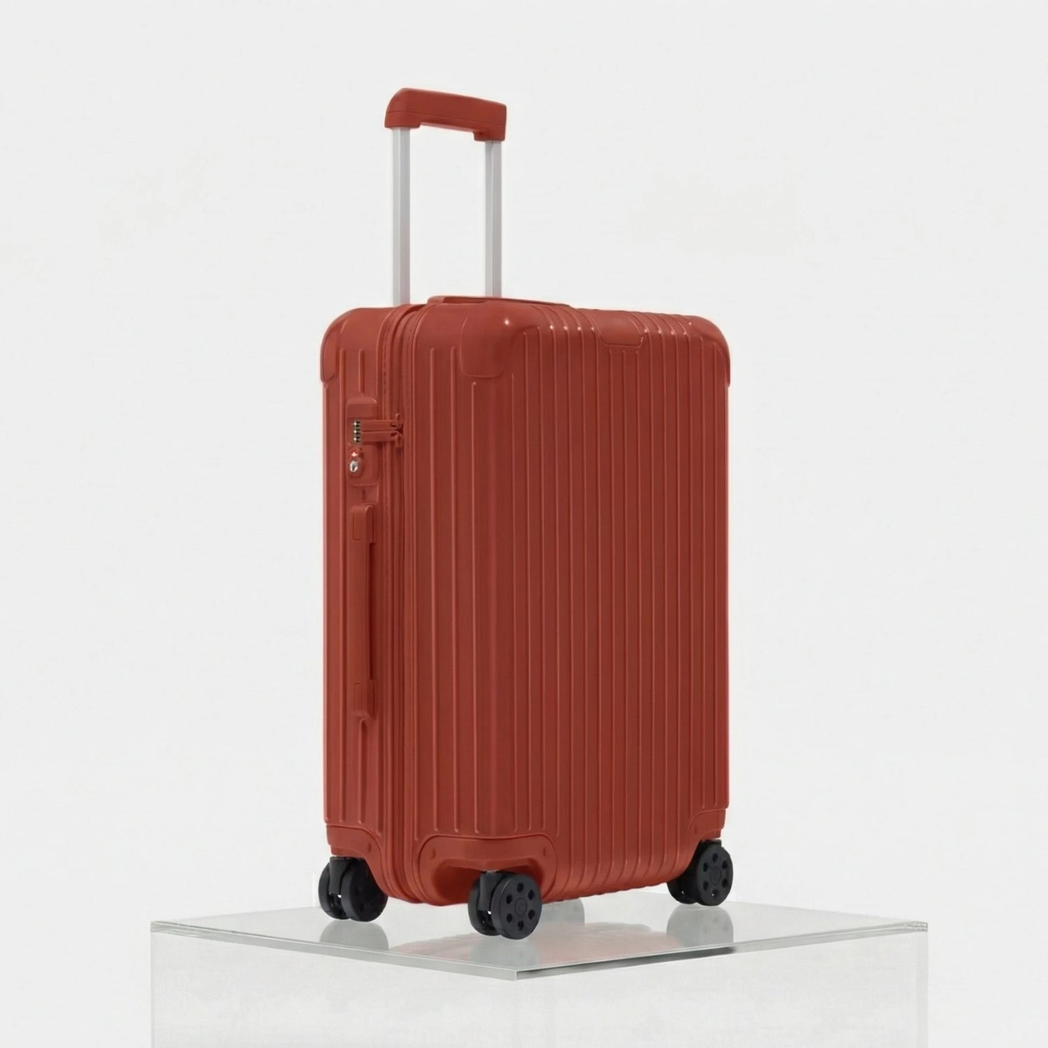 Rimowa Essential Check-In M, Gloss Terracotta Red, Side
