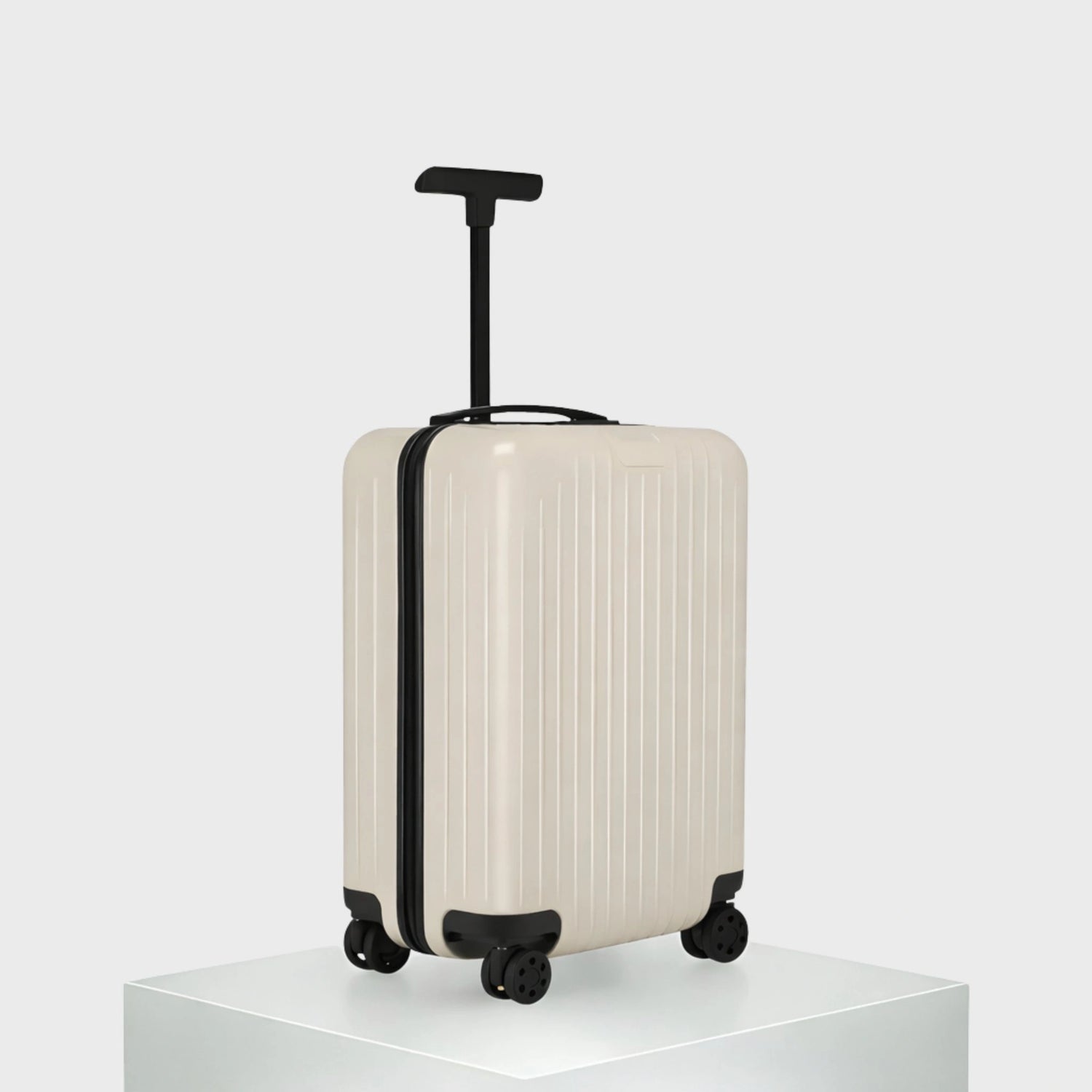 Rimowa Essential Lite Cabin, Ivory, Side, Studio