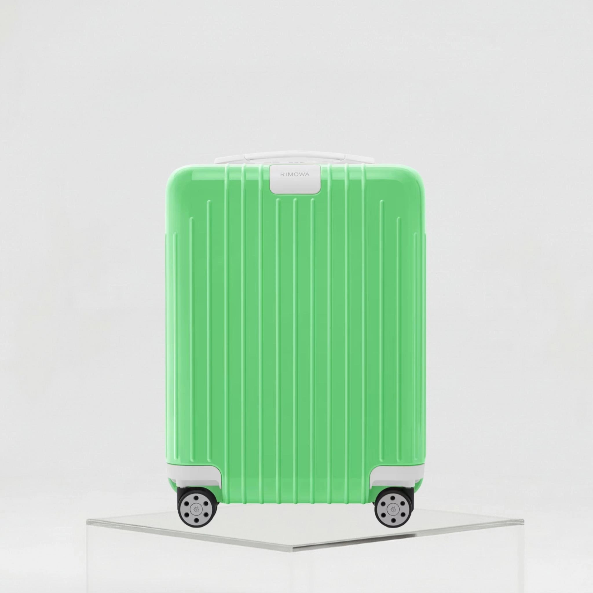 Rimowa Essential Lite Cabin U Kids Edition, Gloss Frog Green, Front