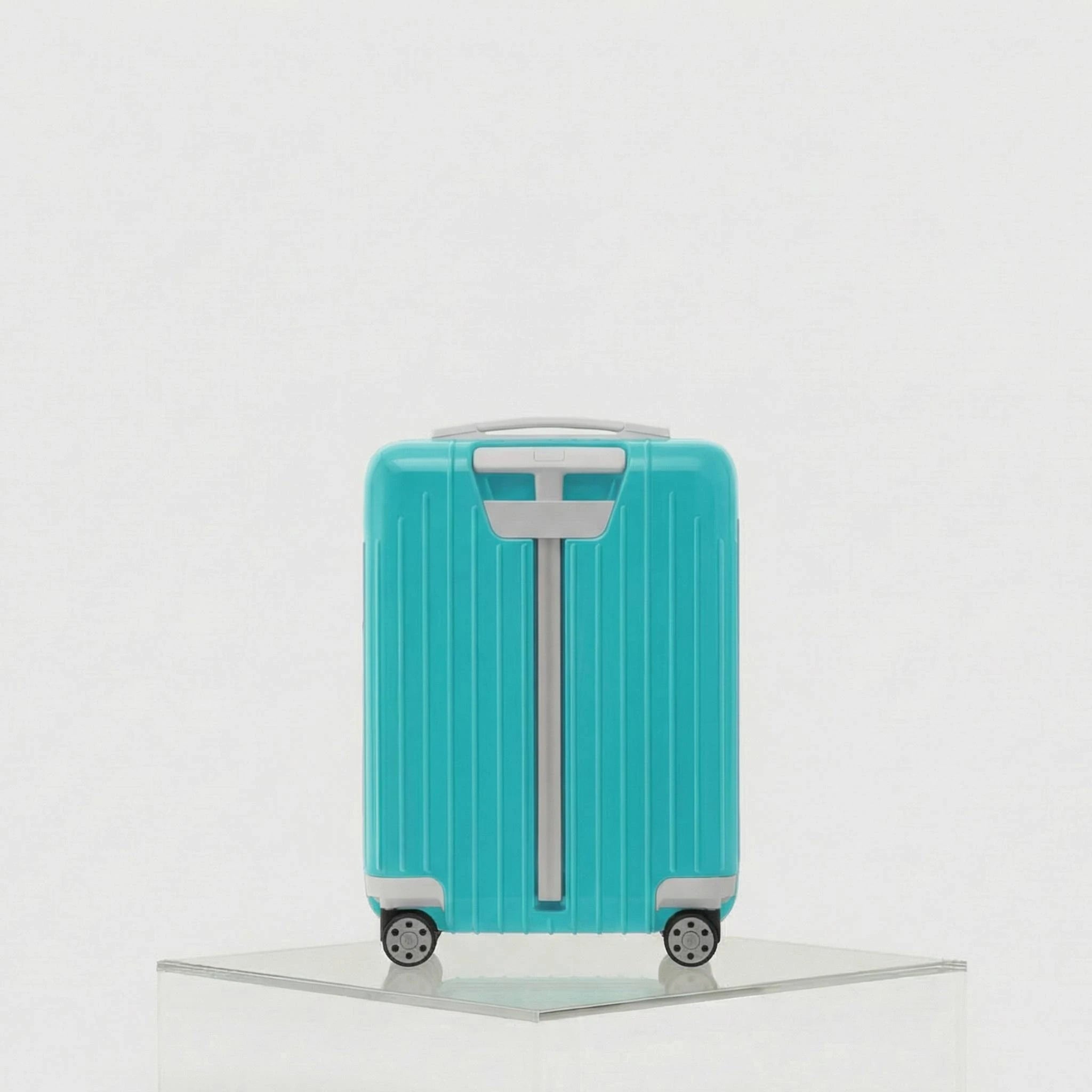 Rimowa Essential Lite Cabin U Kids Edition, Scuba Blue, Back, Studio