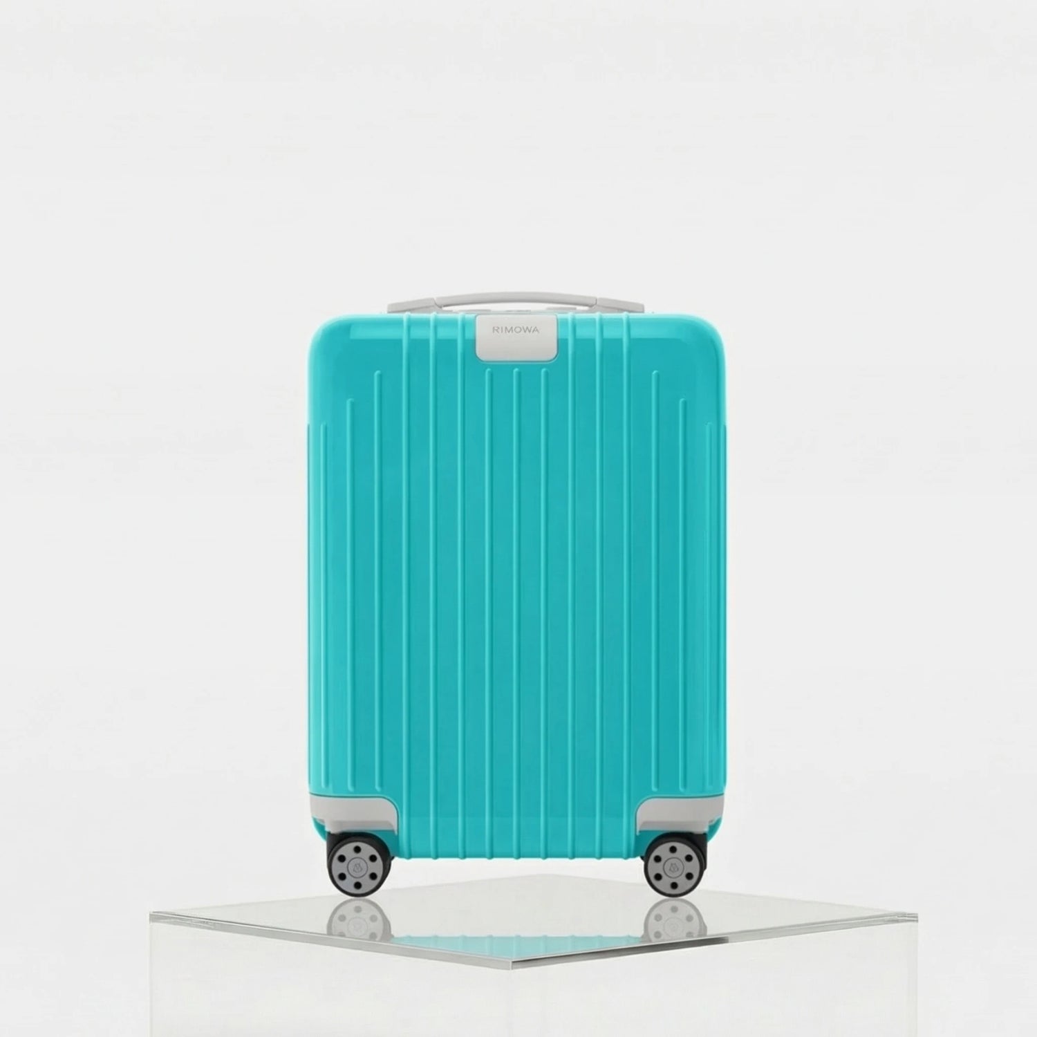 Rimowa Essential Lite Cabin U Kids Edition, Scuba Blue, Front, Studio