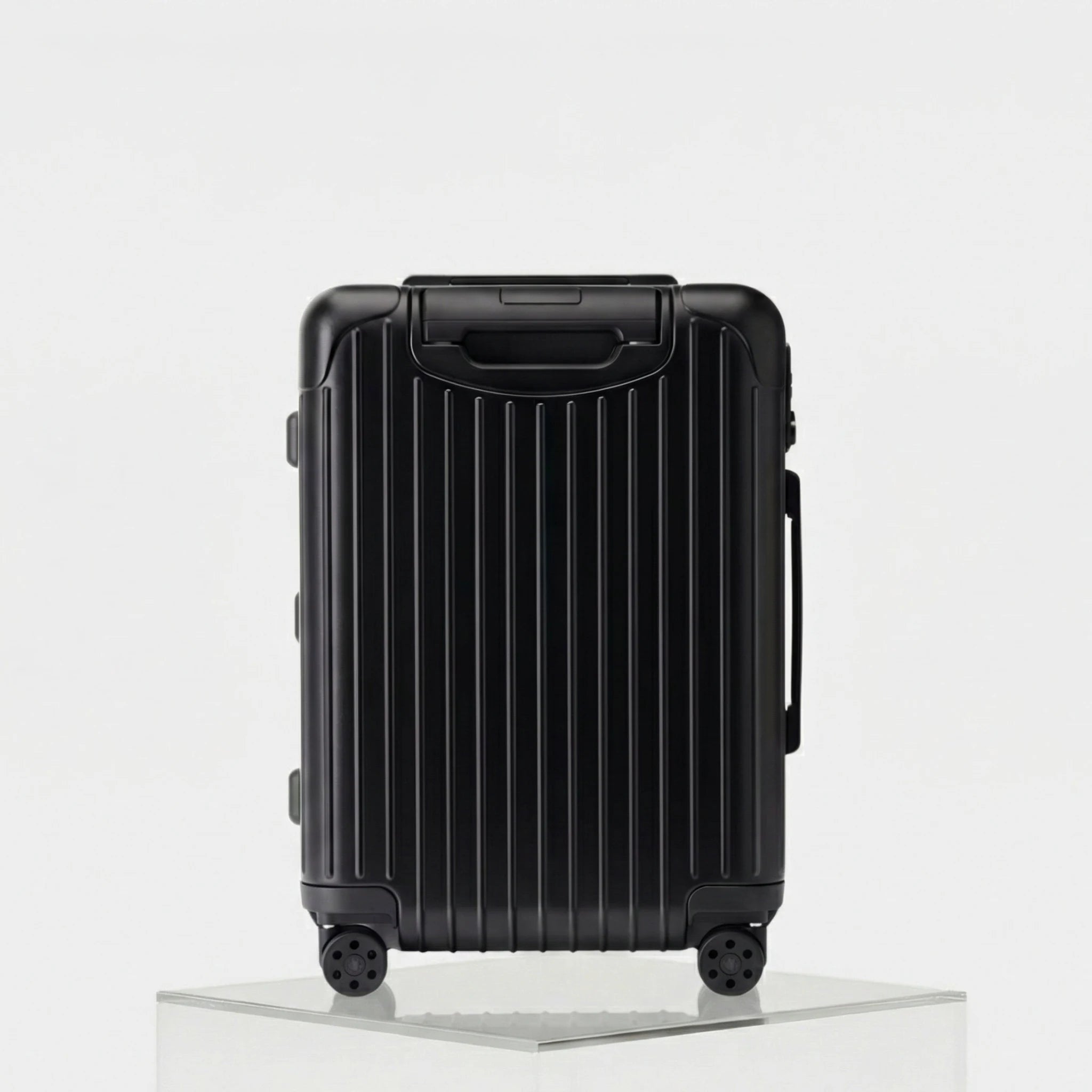 Rimowa Essential Sleeve Cabin, Gloss Matte Black, Back