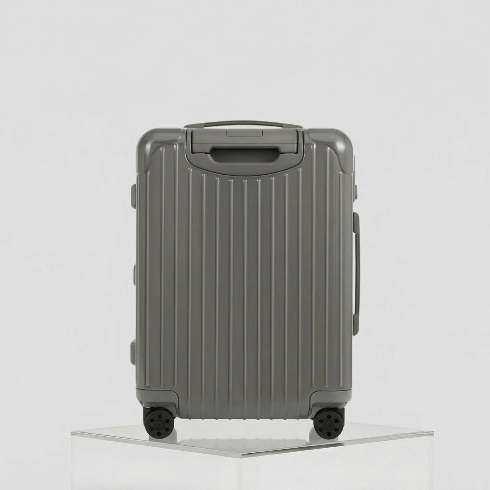 Rimowa Essential Sleeve Cabin, Gloss Slate Grey, Back