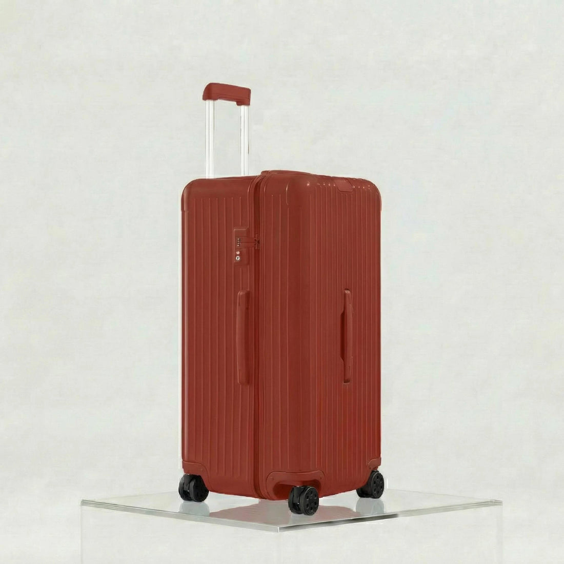 Rimowa Essential Trunk Plus, Gloss Terracotted Red, Side