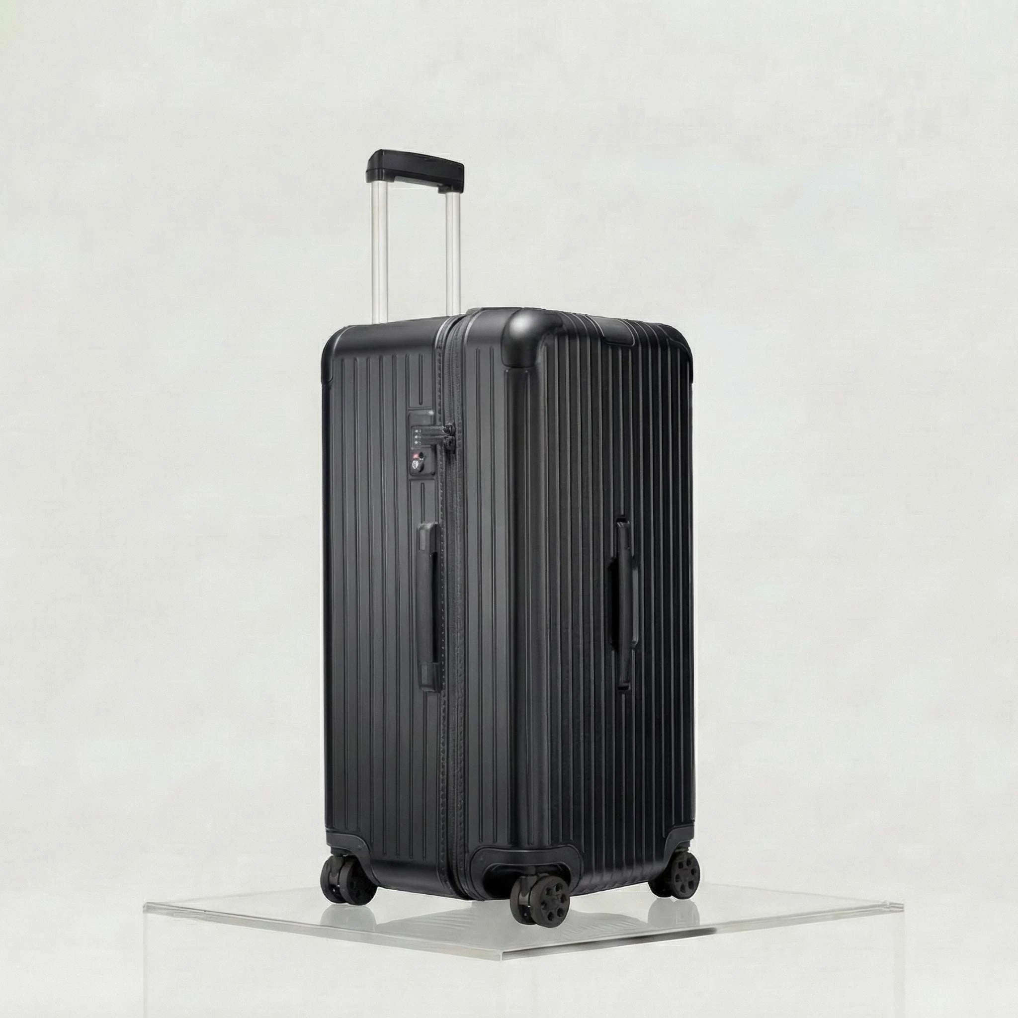 Rimowa Essential Trunk Plus, Matte Black, Studio, Full