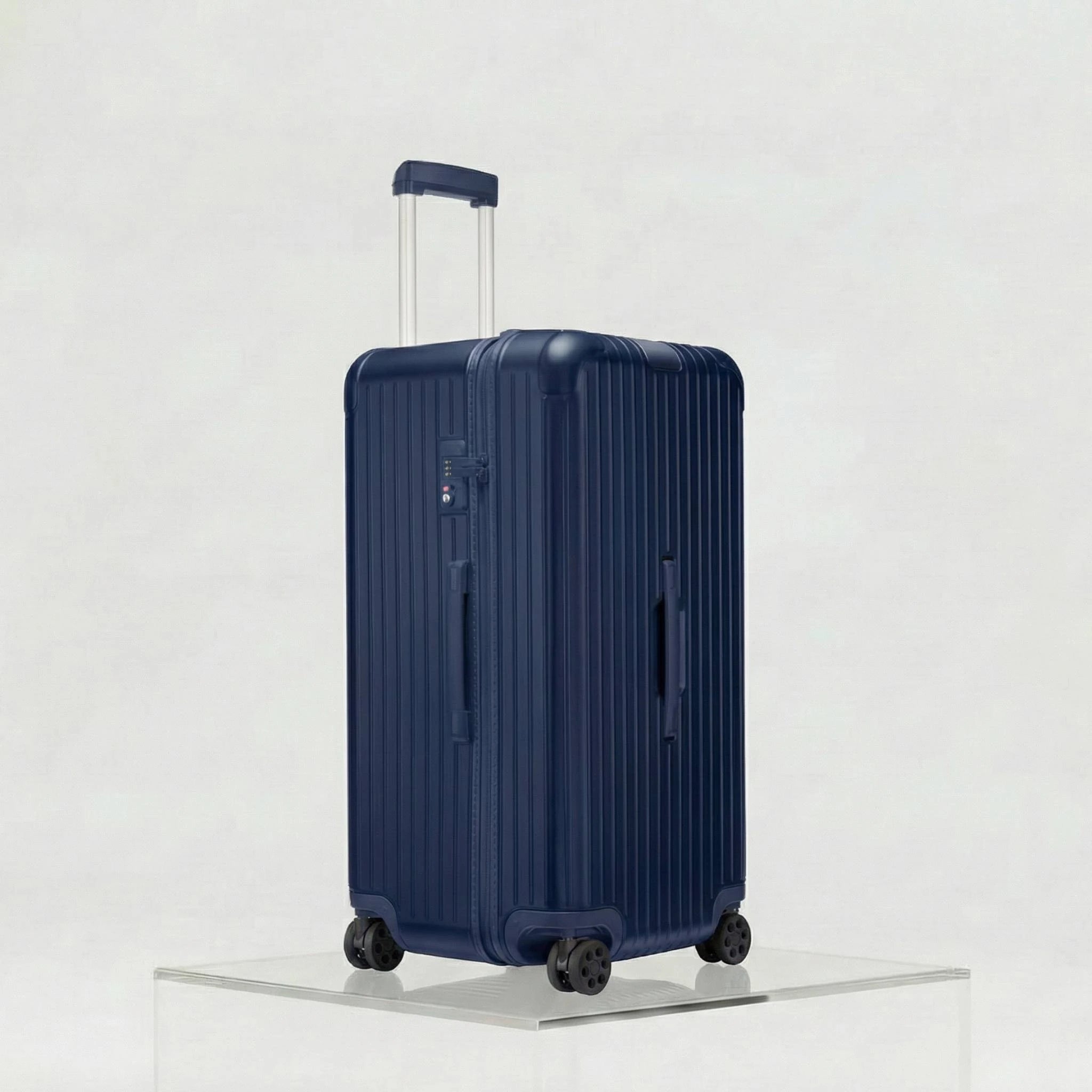 Rimowa Essential Trunk Plus, Matte Blue, Studio, Full