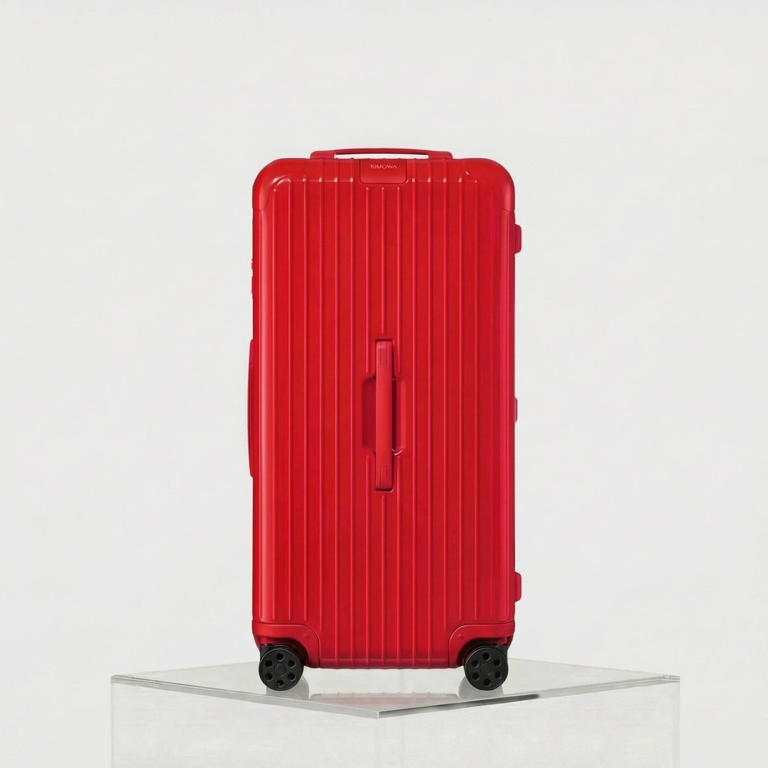Rimowa Essential Trunk Plus, Red, Studio, Front