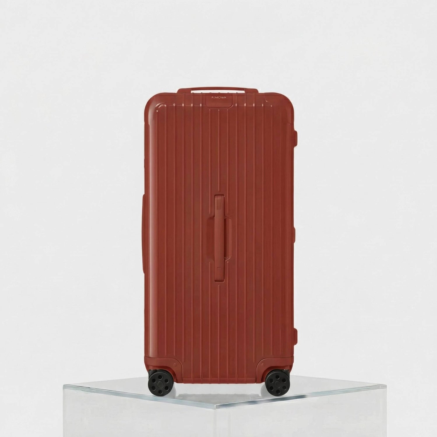 Rimowa Essential Trunk Plus, Gloss Terracotted Red, Front