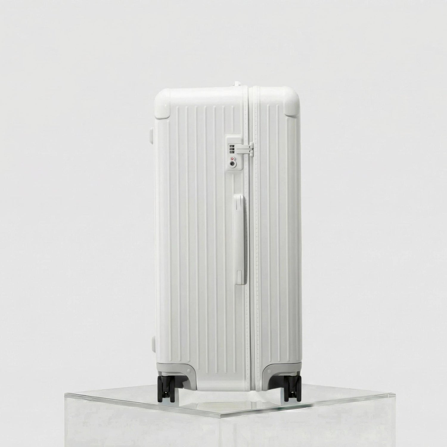 Rimowa Essential Trunk Plus, White, Studio, Side