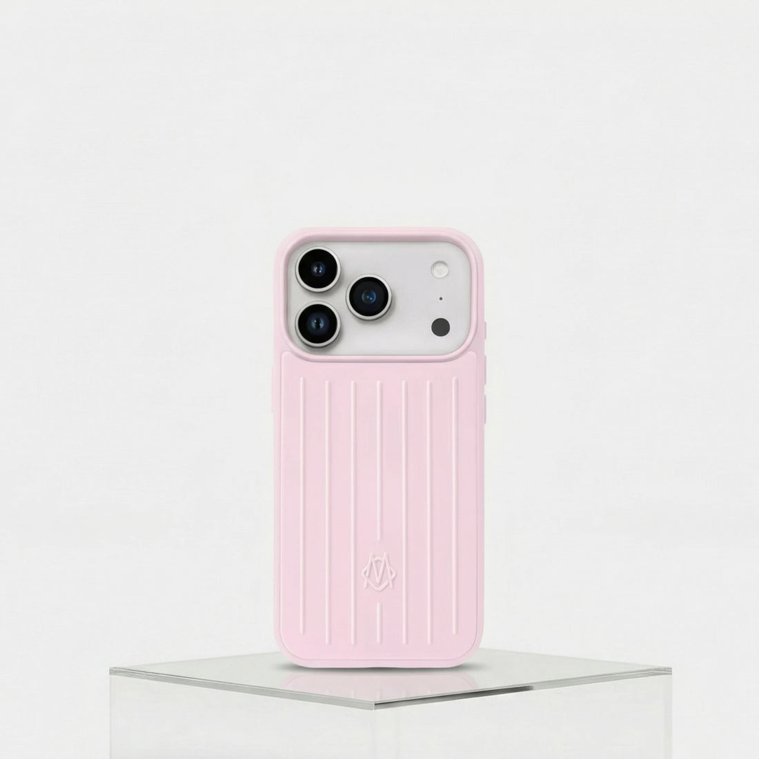 Rimowa iPhone 17 Pro Compatible MagSafe Case, Gloss Ballerina Pink, Front