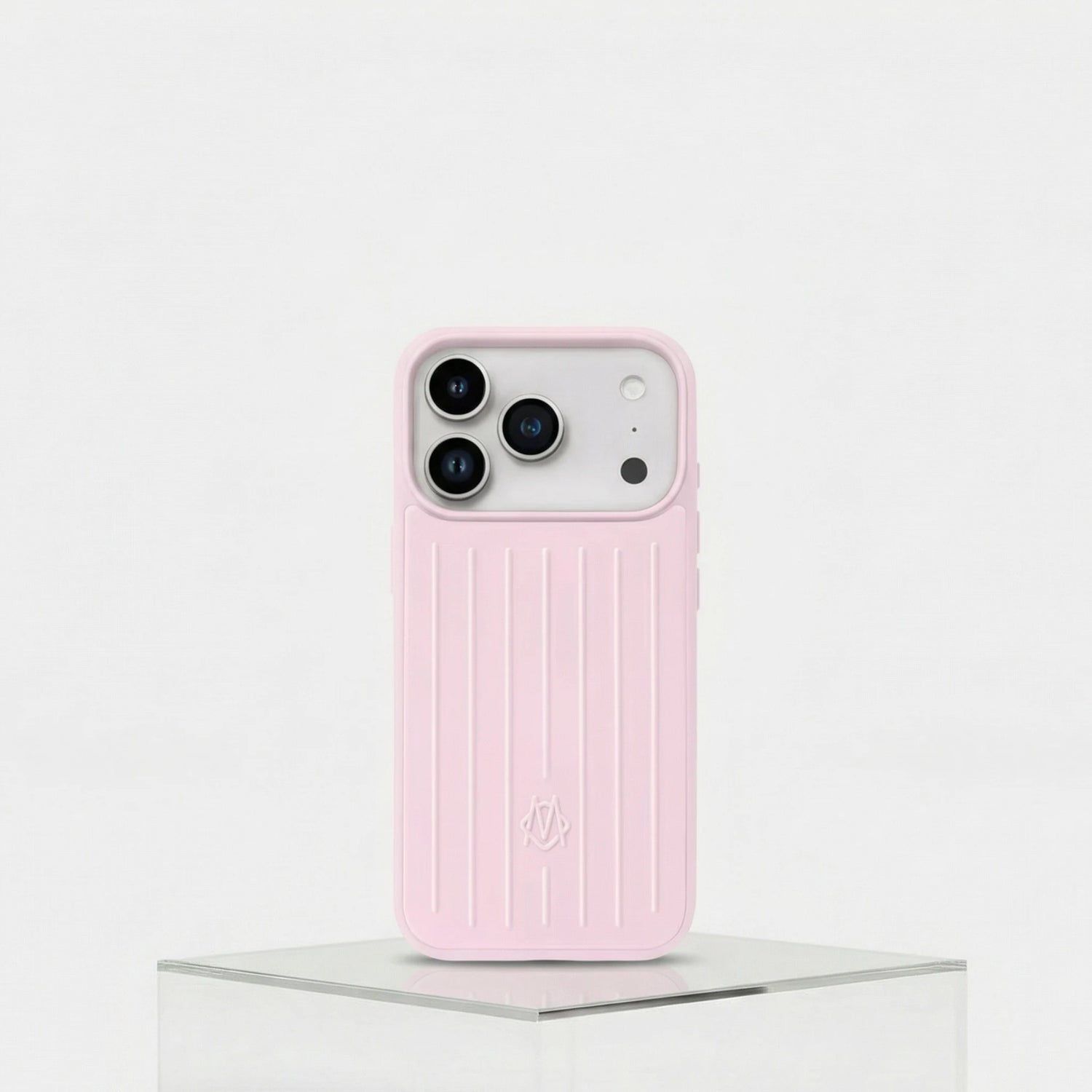 Rimowa iPhone 17 Pro Compatible MagSafe Case, Gloss Ballerina Pink, Front