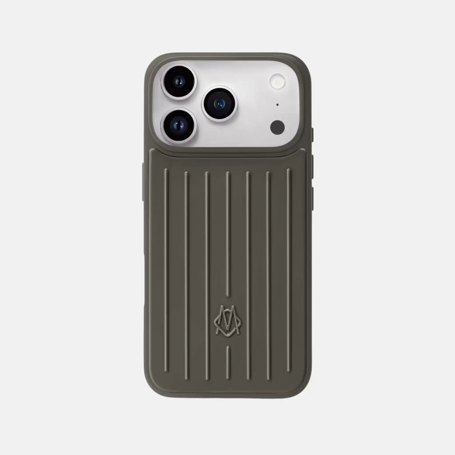Rimowa iPhone 17 Pro Max MagSafe Compatible Case, Slate grey, Front