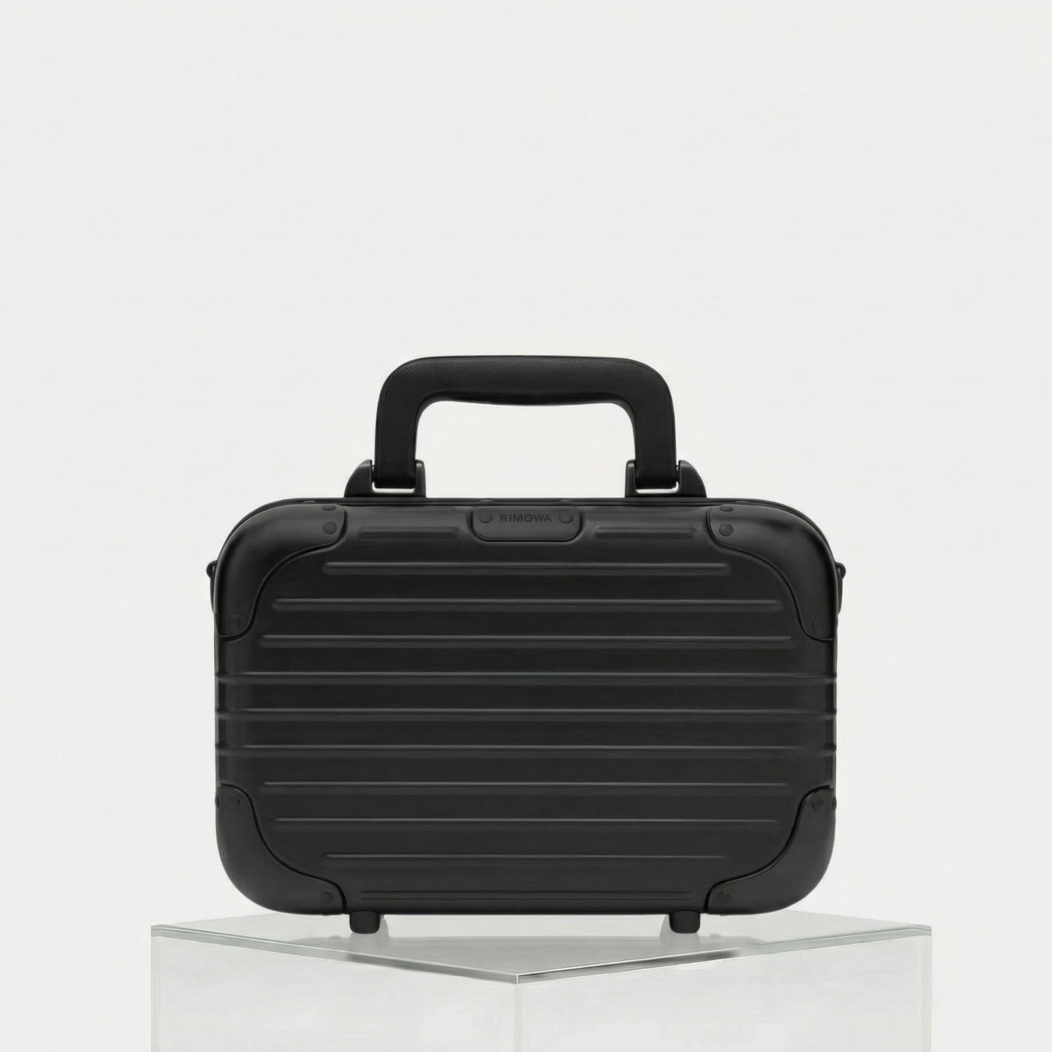 Rimowa Original Aluminium Cross Body Bag, Black, Back