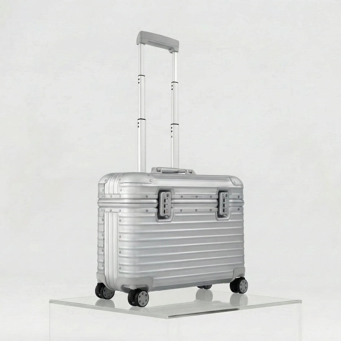 Rimowa Original Pilot Case, Silver, Side