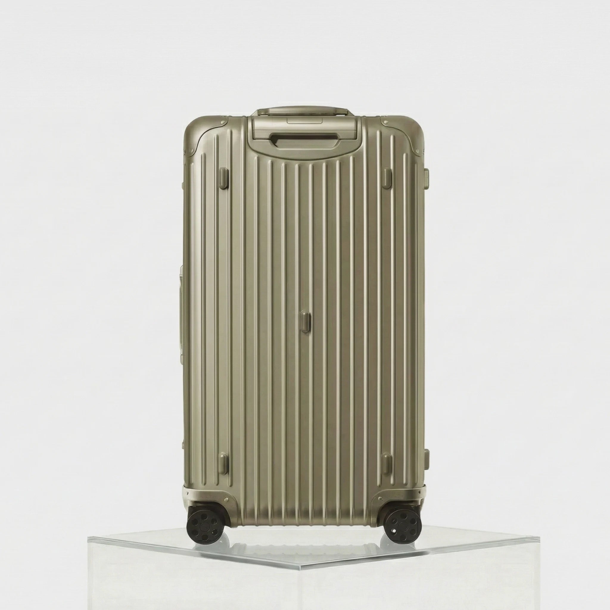 Rimowa Original Trunk Plus, Titanium, Back