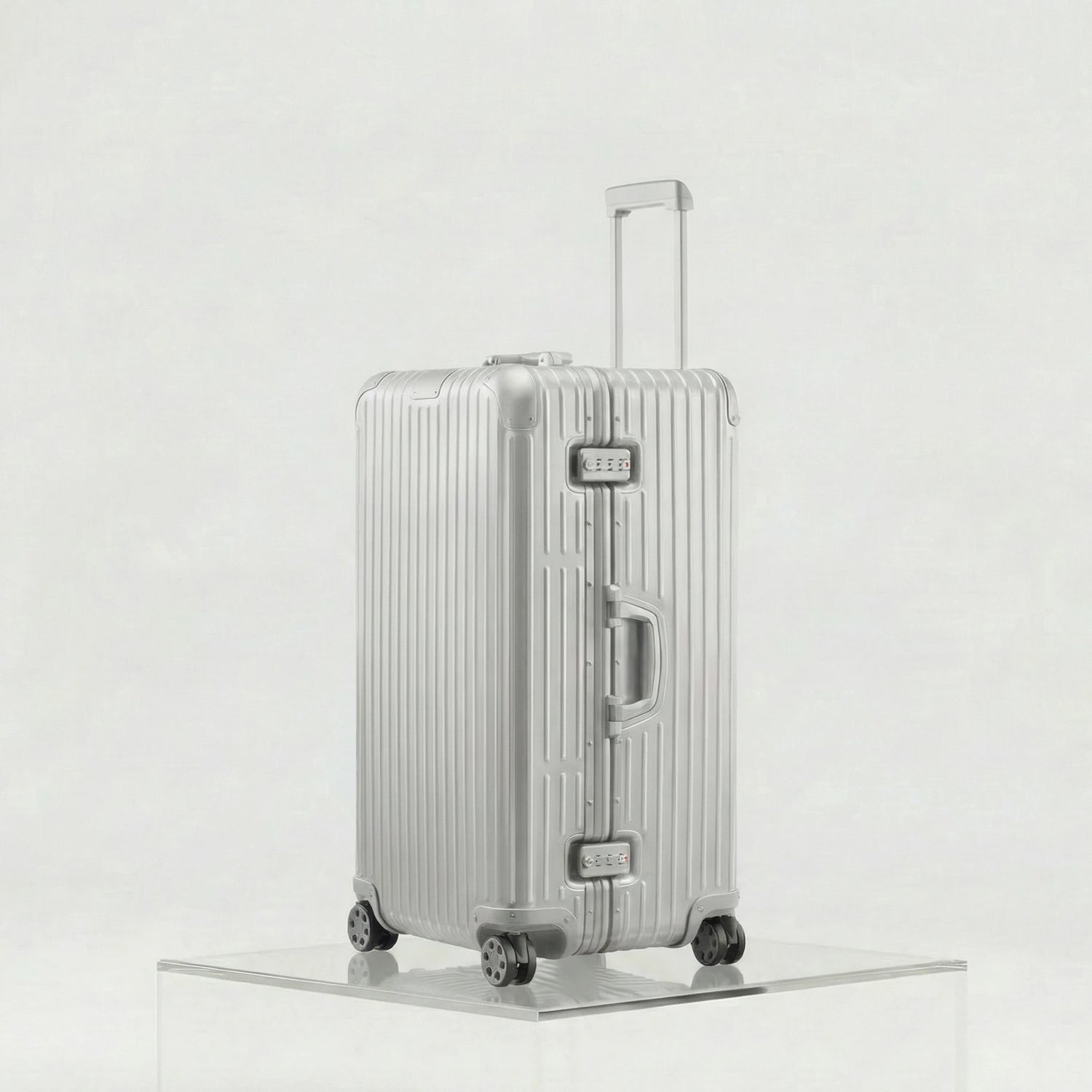 Rimowa Original Trunk Plus, Silver, Side