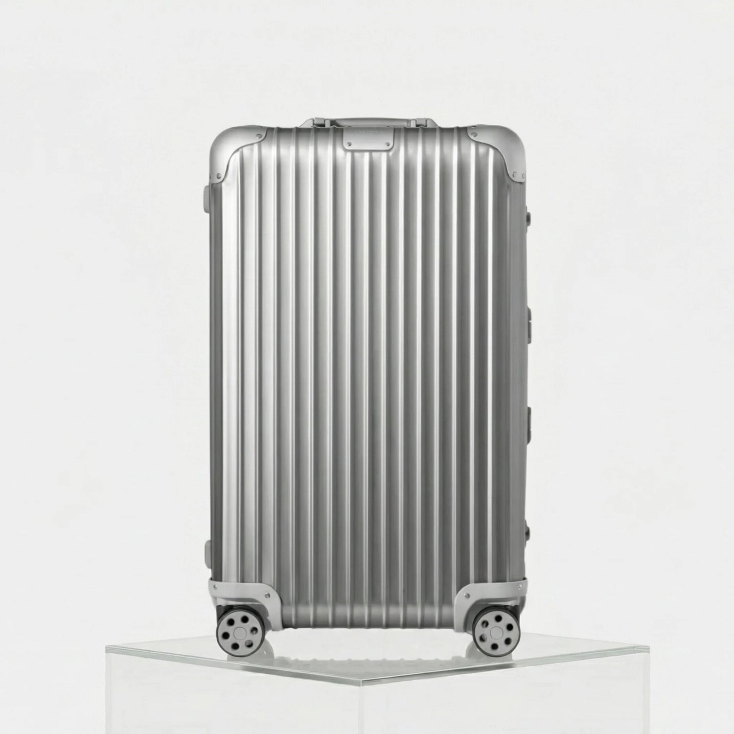 Rimowa Original Trunk S, Silver, Front