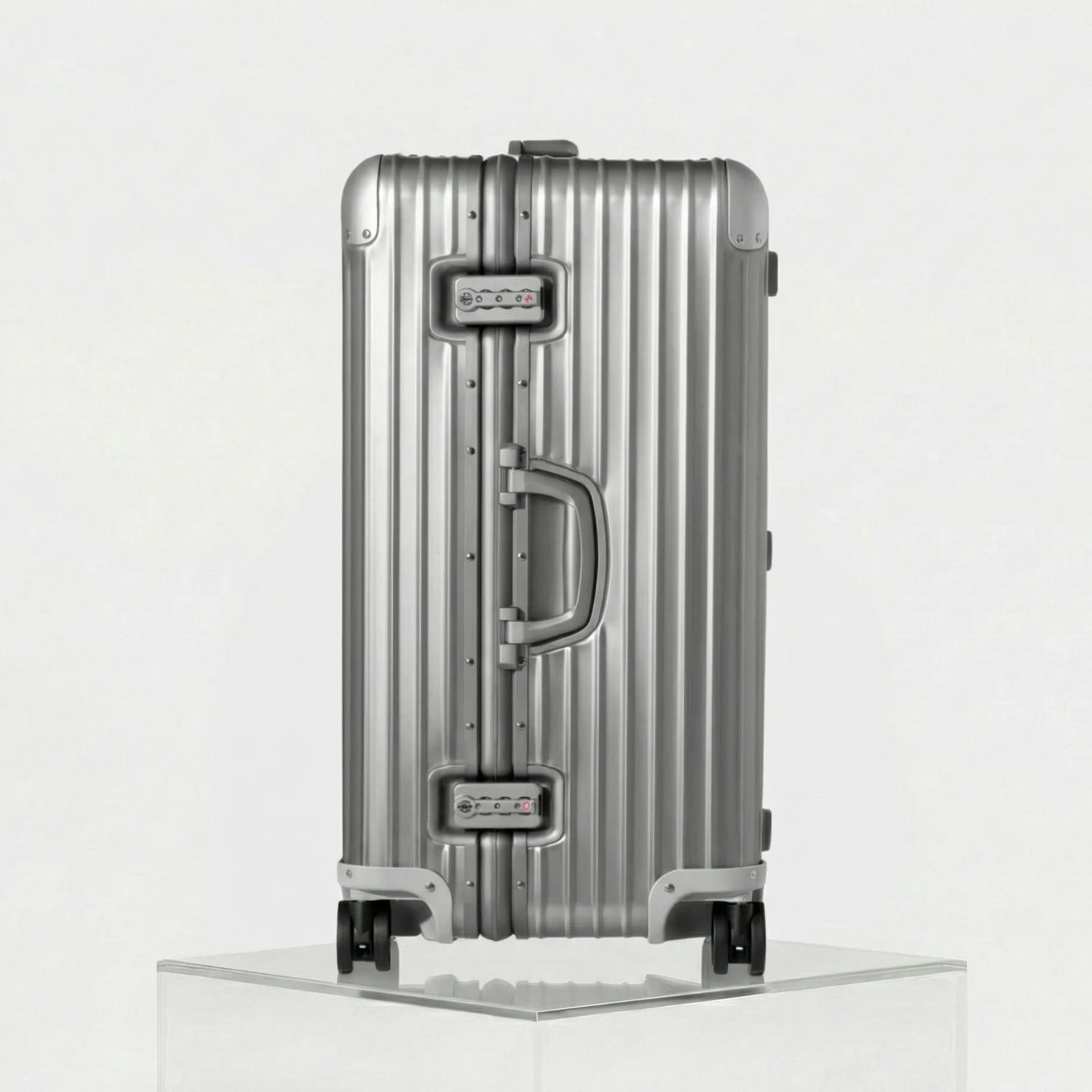 Rimowa Original Trunk S, Silver, Side