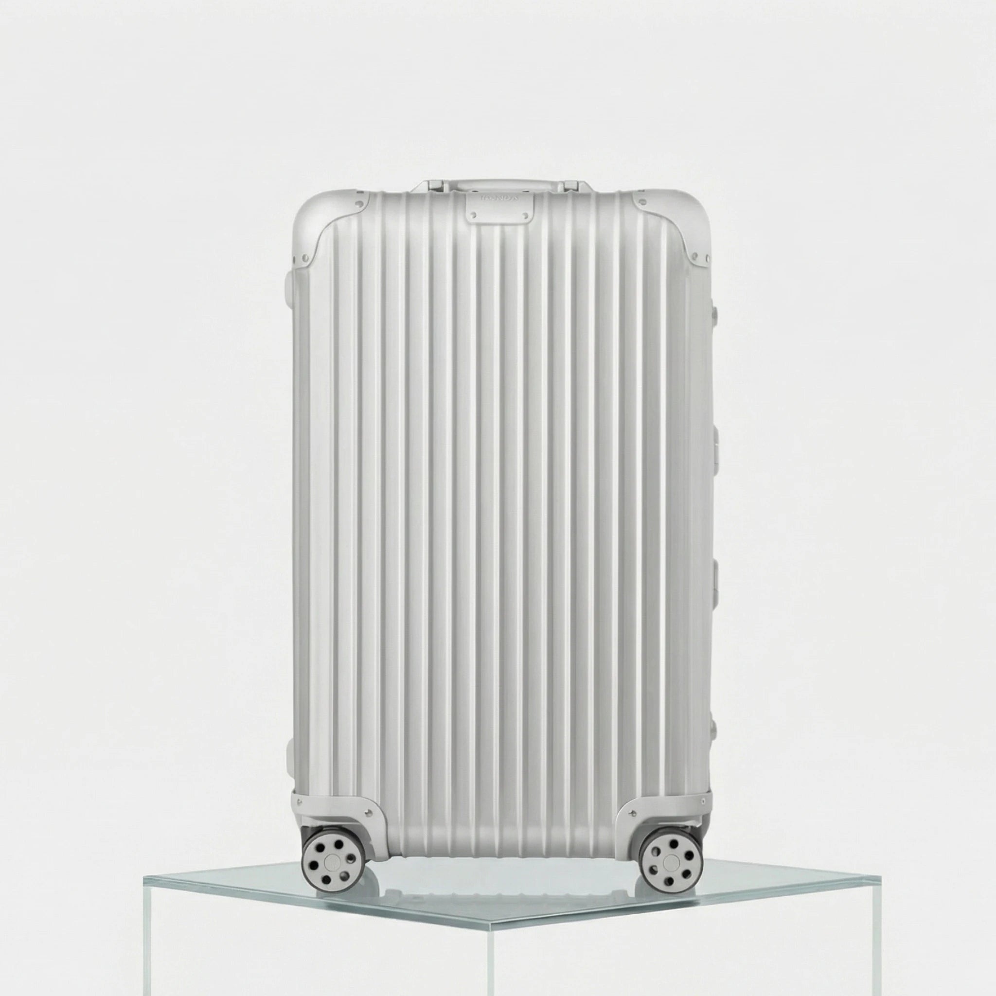 Rimowa Original Trunk, Silver, Front