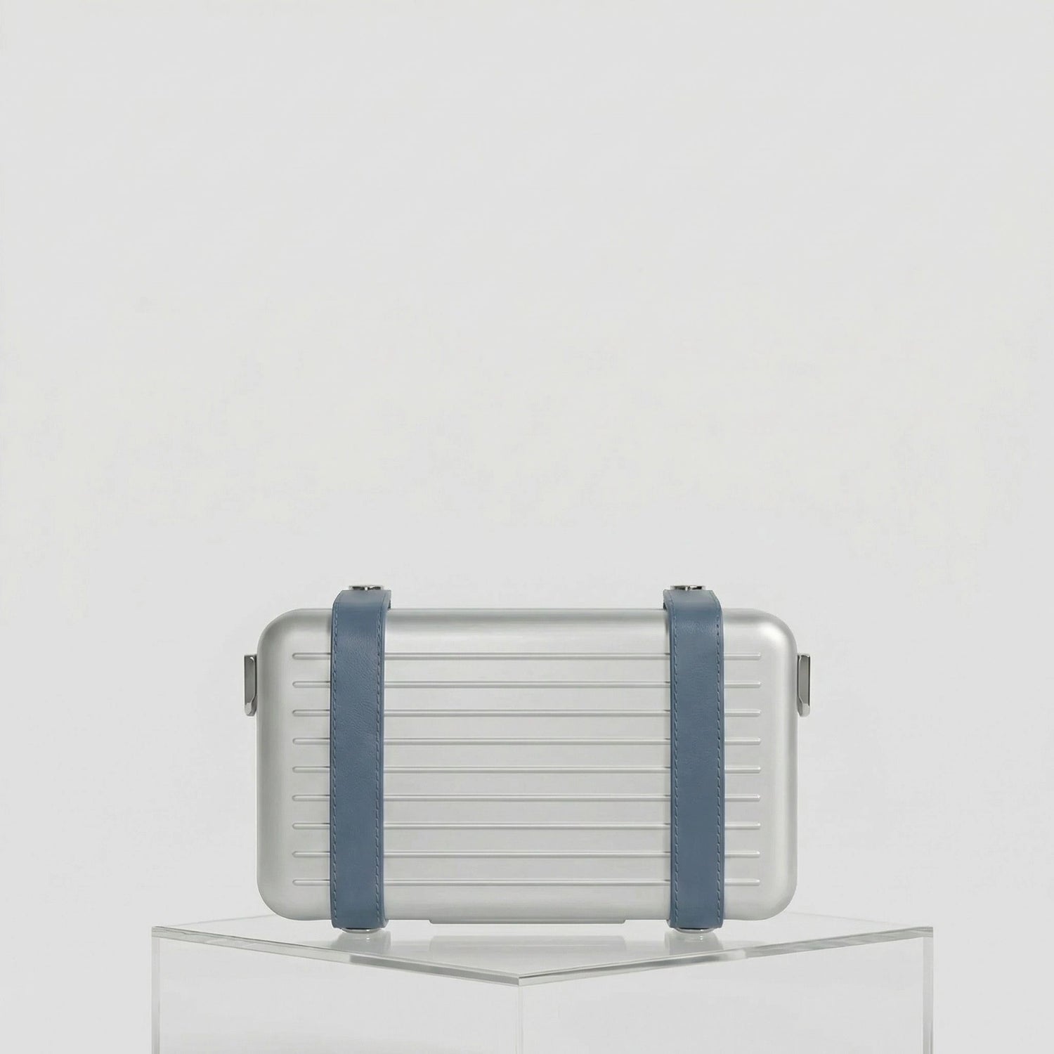 Rimowa Personal Aluminium Cross-Body Bag, Powder Blue, Back