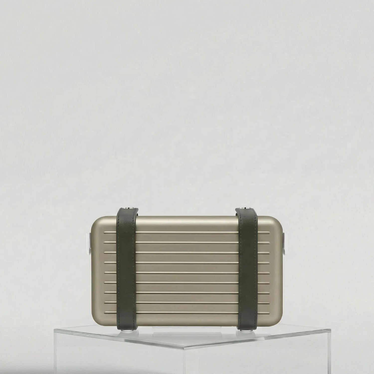 Rimowa Personal Aluminium Cross-Body Bag, TItanium, Back