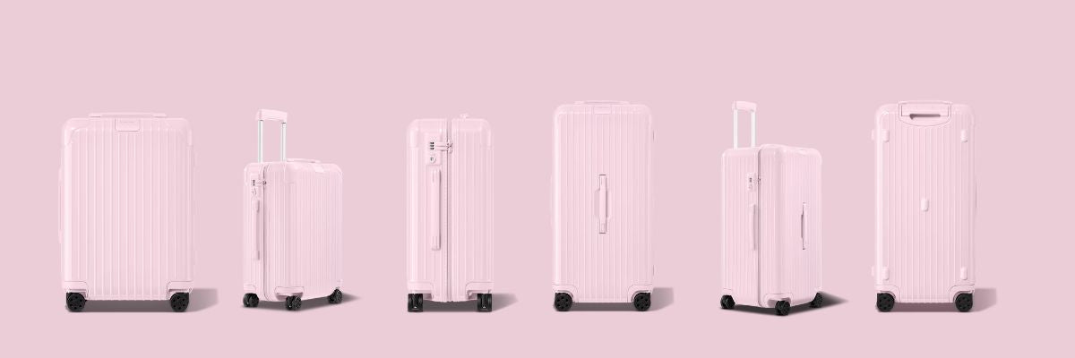 Rimowa Pink travel luggage collection