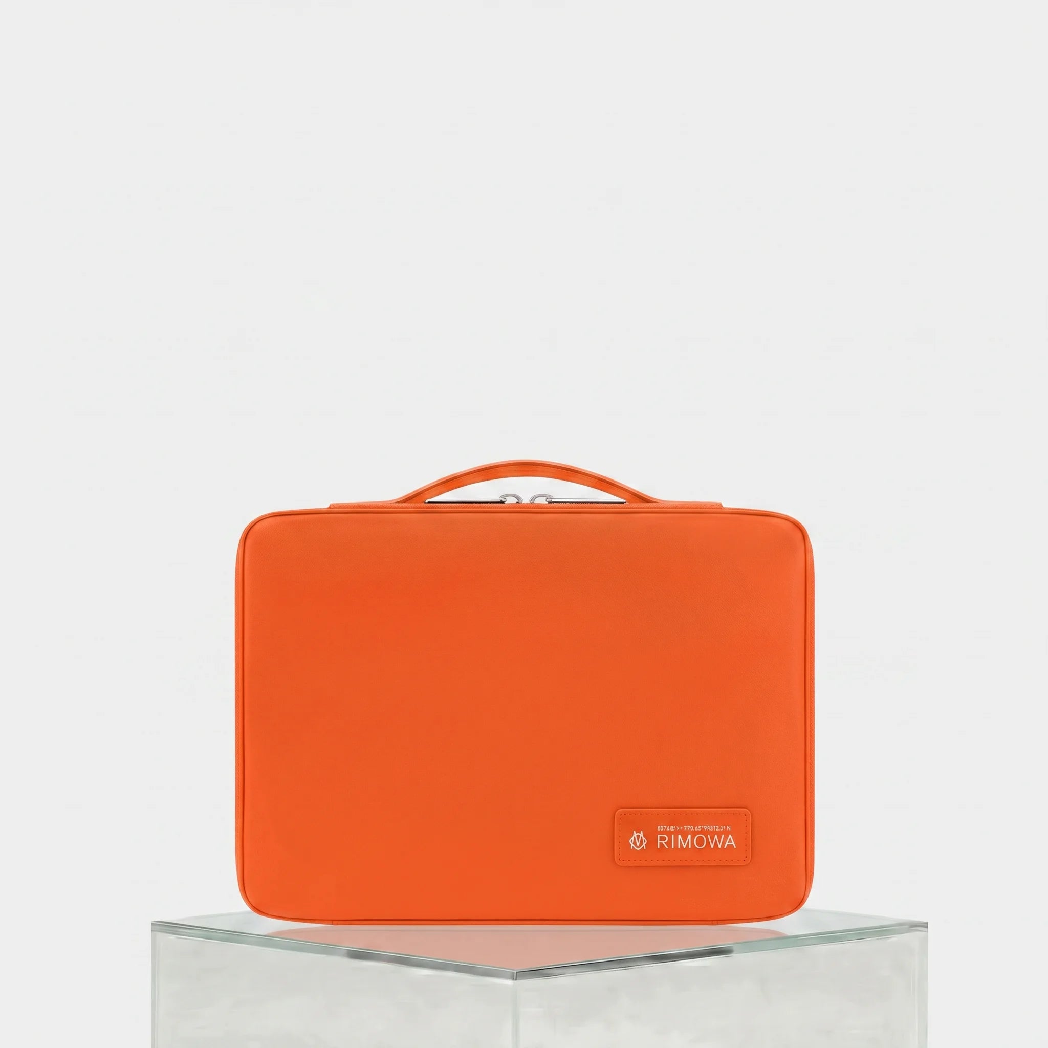 Rimowa Trifold Toiletry Pouch, Orange, Front