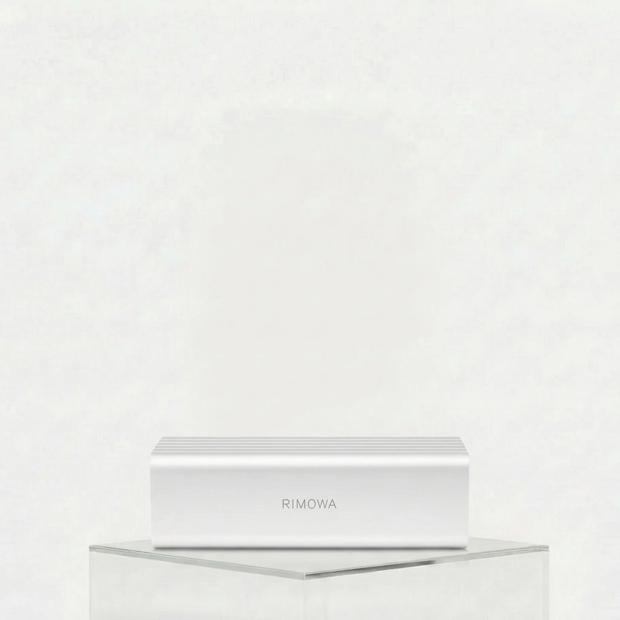 Rimowa Watch Case, Silver, Front