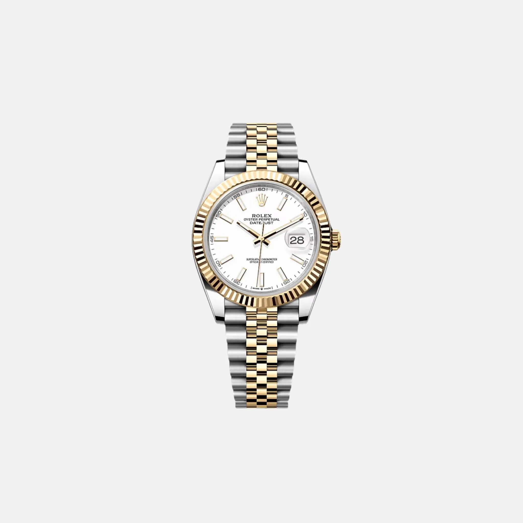 Rolex Datejust 41 126333-0016 Champagne Dial Oystersteel Yellow Gold