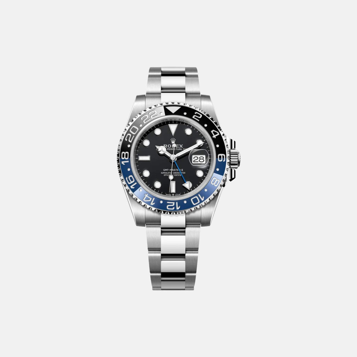 ساعة Rolex GMT-Master II Ref. 126710BLNR-0003 Batman Oyster مقاس 40 مم