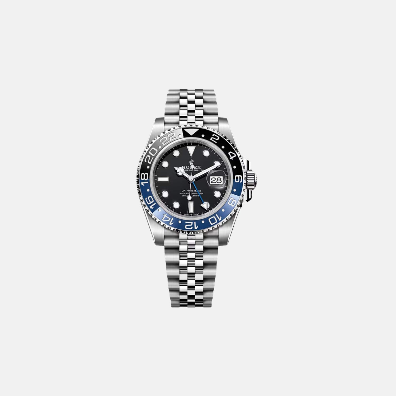 Rolex GMT-Master II 126710BLNR Batman Jubilee 40mm Steel – SANDS