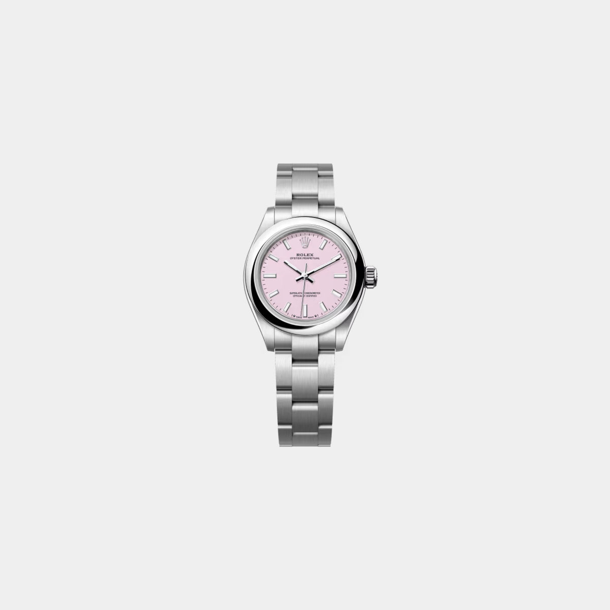 Oyster Perpetual 28 Oystersteel Candy Pink Ref. 276200-0009