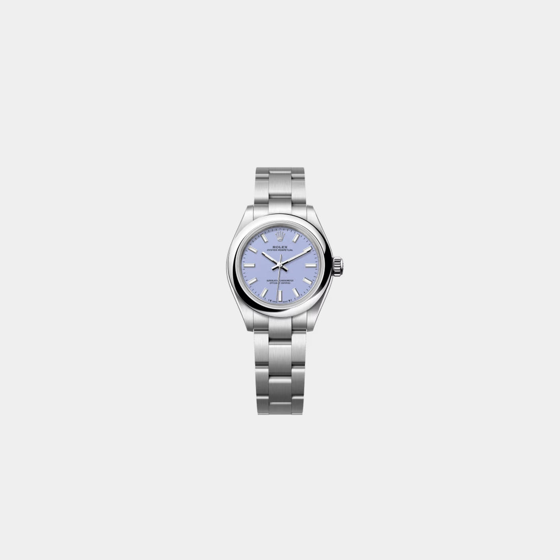 Rolex Oyster Perpetual 28 Oystersteel Lavender Ref. 276200-0008