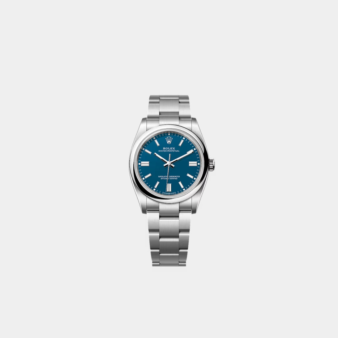 Oyster Perpetual 36 Oystersteel Blue Ref. 126000-0015