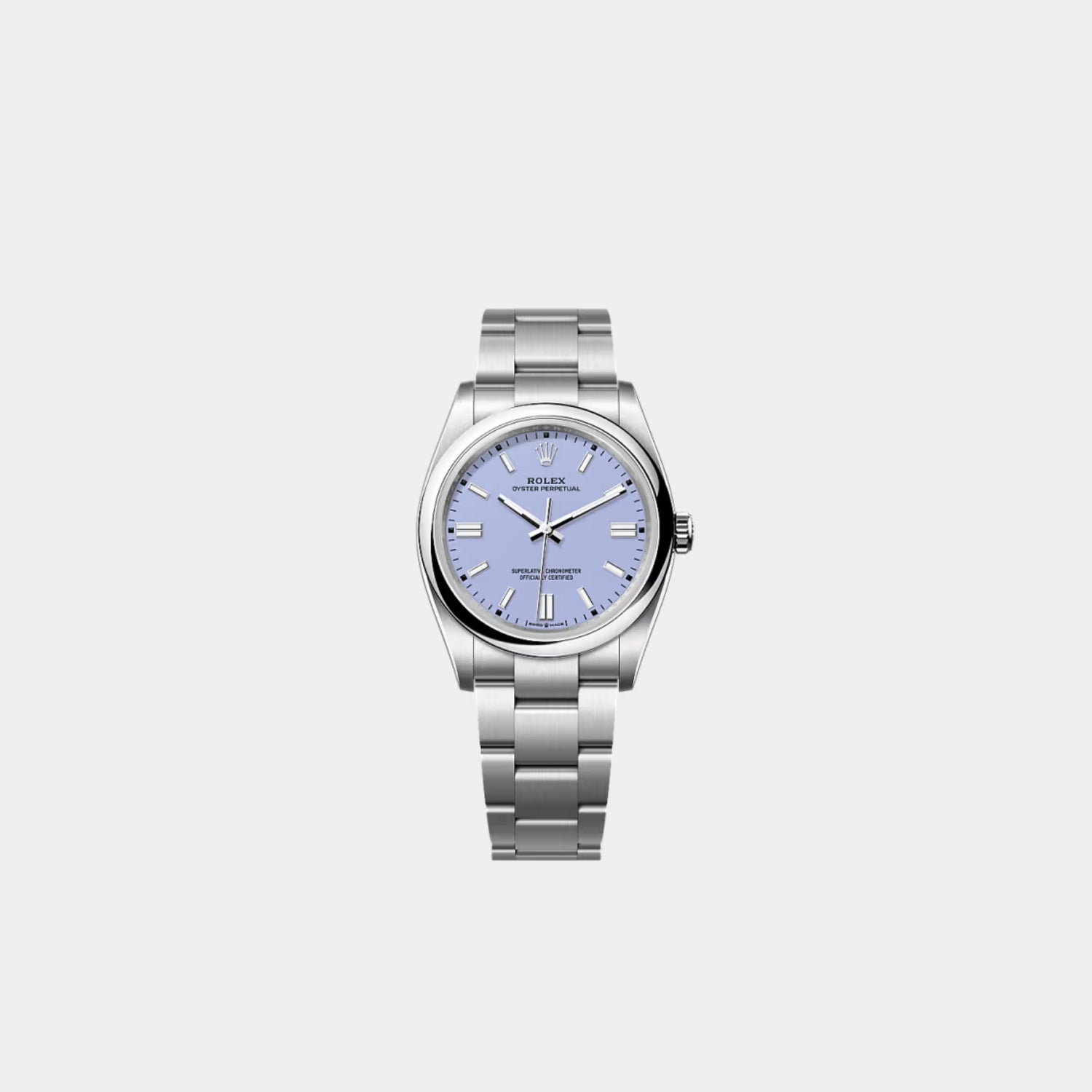 Rolex Oyster Perpetual 36 Oystersteel Lavender Ref. 126000-0013