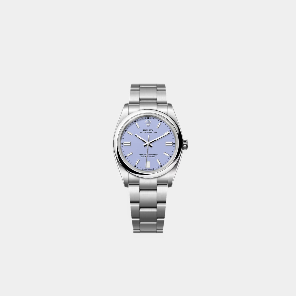 Oyster Perpetual 36 Oystersteel Lavender Ref. 126000-0013