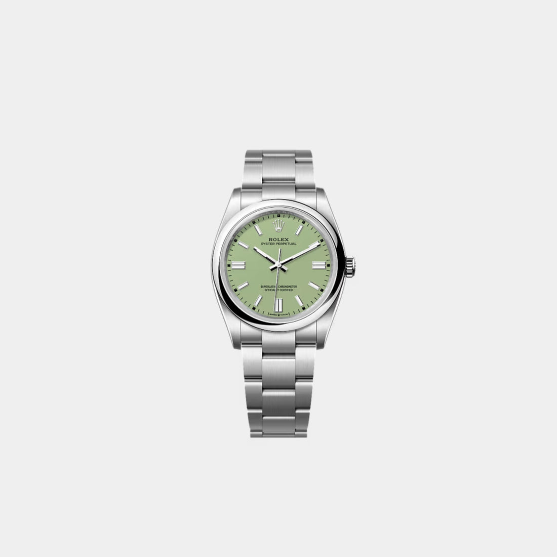 Rolex Oyster Perpetual 36 Oystersteel Pistachio Ref. 126000-0011