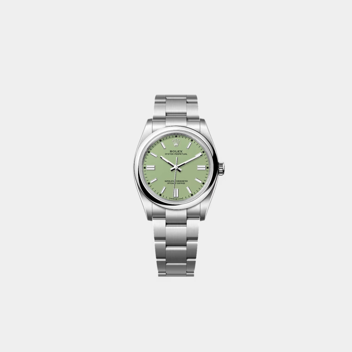 Oyster Perpetual 36 Oystersteel Pistachio Ref. 126000-0011
